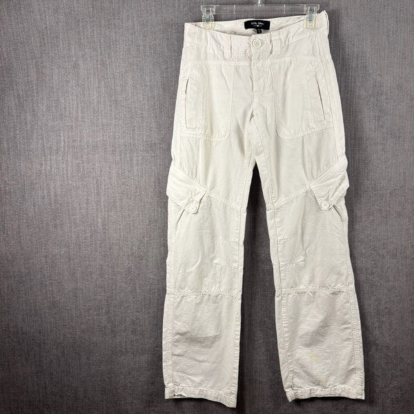 Front view of Billy Blues White Cargo Pants Size 2