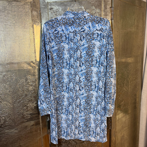 Blue Floral Dress — 01 front
