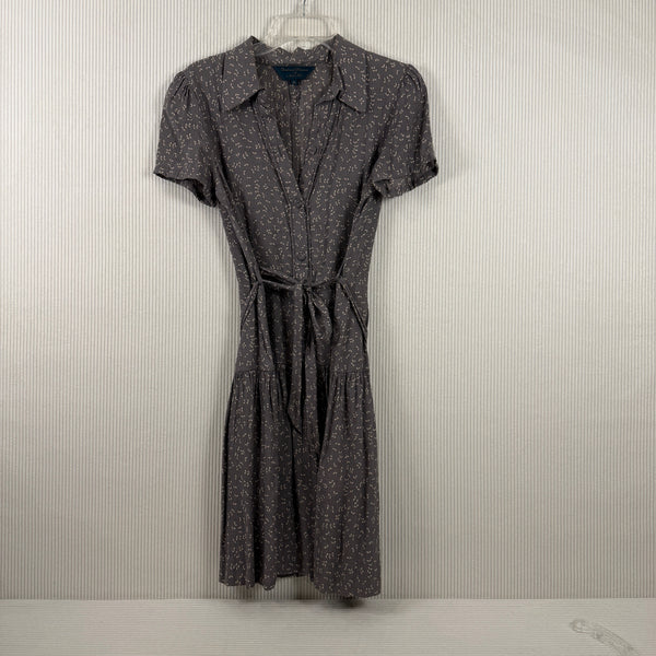 Noa Noa Gray Print Dress Size M — 01 front