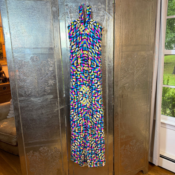 Multicolor Geometric Maxi — 01 front
