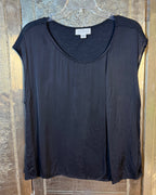 Front view of Velvet by Graham & Spencer Sleeveless Blouse Size S