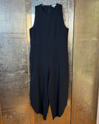 Front view of Lucca Sleeveless Wide-Leg Jumpsuit Size S