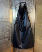 Front view of Zara Faux-Leather Halter Mini Dress Size L (EU XL, MEX 32)