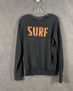 Front view of Billabong Surf Vibe Fleece Crew Neck Sweatshirt Size S