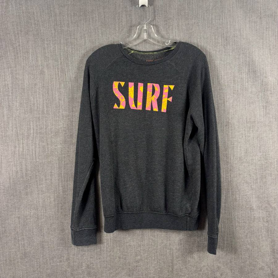 Front view of Billabong Surf Vibe Fleece Crew Neck Sweatshirt Size S