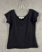 Front view of Ballinger Gold Scoop-Neck T-Shirt