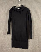 Front view of James Perse Funnel-Neck Dress Size 0