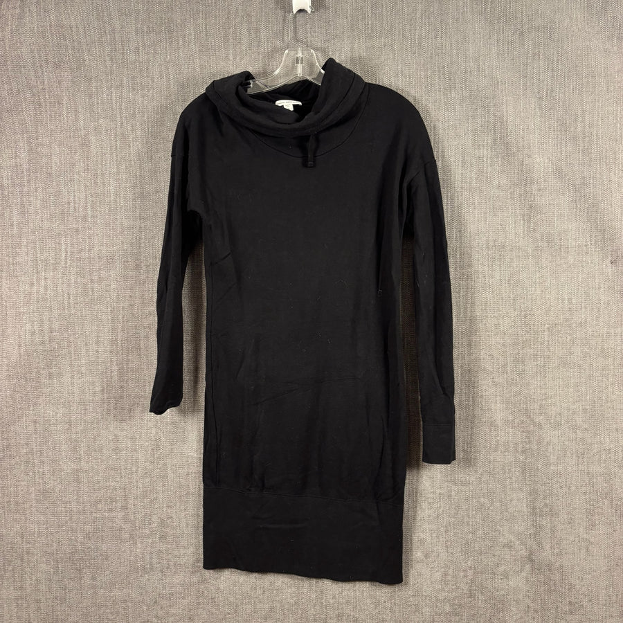 Front view of James Perse Funnel-Neck Dress Size 0
