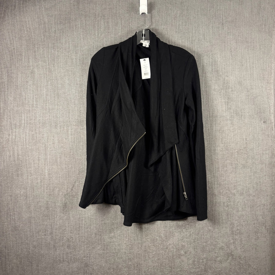 Front view of Helmut Lang Draped Shawl-Collar Jacket Size S