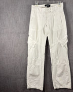 Front view of Billy Blues White Cargo Pants Size 2