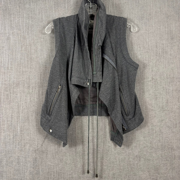 20 - Ryu Gray Stretch Vest Size S — photo 1: front view