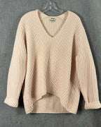 32 - Acne Studios Deborah Oversized Wool Sweater in Soft Pink Size XS — photo 1: front view