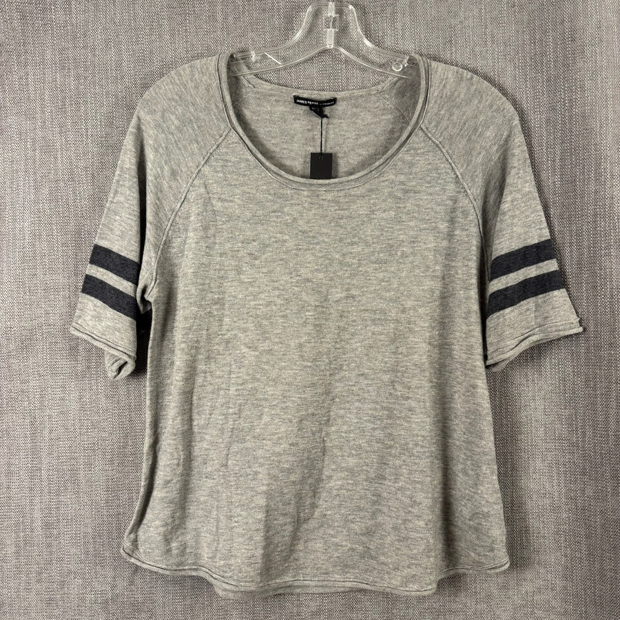 43 - James Perse Gray T-Shirt Size 2 — photo 1: front view