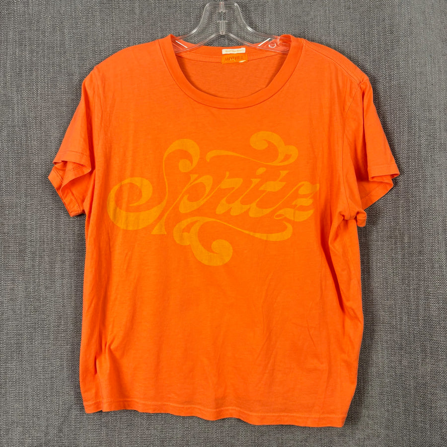 45 - MOTHER The Lil Goodie Goodie Spritz Tee Size L — photo 1: front view