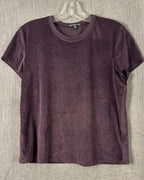 53 - James Perse Plum T-Shirt Size 3 — photo 1: front view