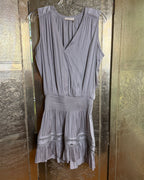 92 - Ramy Brook Sabina Gray Midi Dress Size S-P — photo 1: front view