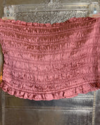 96 - Intimately Free People Smocked Coral Tube Top Size M — photo 1: front view