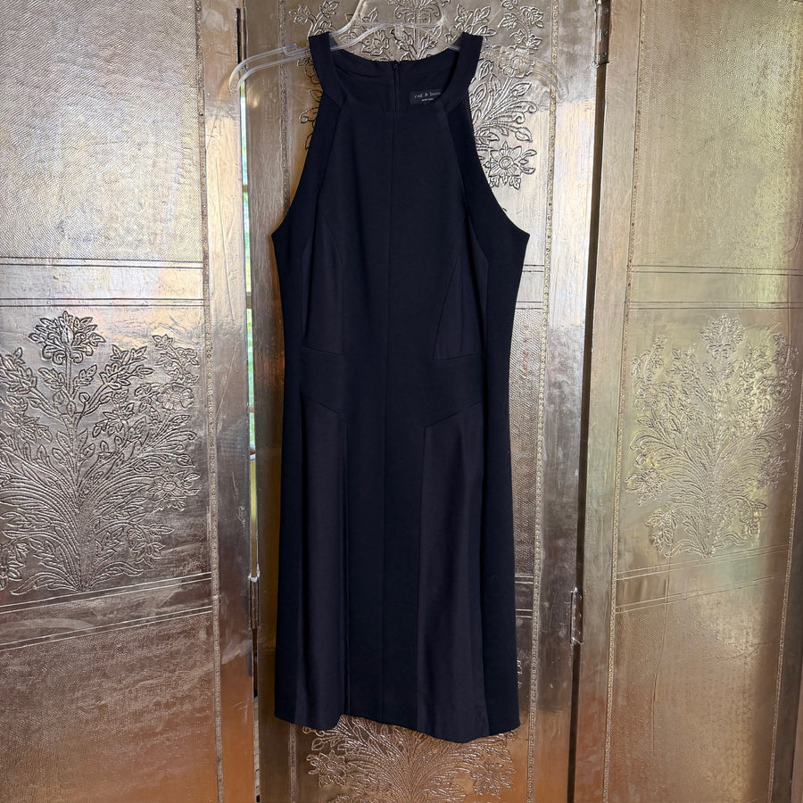 121 - rag & bone Halter Paneled Maxi Dress Size 4 — photo 1: front view
