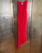 123 - Haute Hippie Red Silk Dress Size S — photo 1: front view