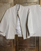 135 - Dianne Keesee Gray Skirt Suit — photo 1: front view