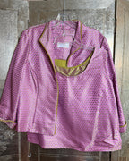 136 - Dianne Keesee Pink Jacket and Top Set — photo 1: front view