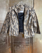 137 - Dianne Keesee Giraffe-Print Jacket — photo 1: front view