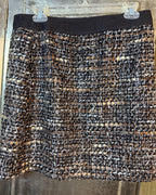 Back view of W by Worth Tweed Mini Skirt