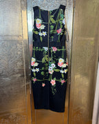Back view of Ted Baker Kacied Secret Trellis-Print Dress Size 0