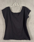 Back view of Ballinger Gold Scoop-Neck T-Shirt