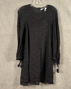 Back view of See by Chloé Crochet Lace Mini Dress
