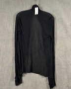 Back view of Helmut Lang Drape-Front Cardigan Size P