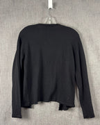 Back view of Colleen Guilfoyle Lace-Trim Cardigan Size XS