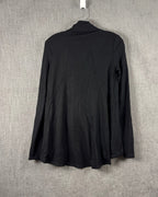 Back view of Helmut Lang Draped Shawl-Collar Jacket Size S