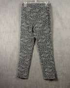 Back view of Tibi Cropped Tweed Pants