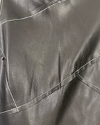 Detail view of Zara Faux-Leather Sleeveless Top