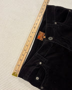 Measurement 01 view of Velvet by Graham & Spencer Corduroy Jeans Size 30