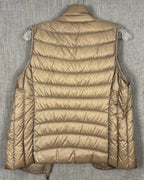 11 - Uniqlo Gold Ultra Light Down Puffer Vest — photo 2: back view
