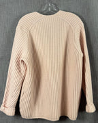 32 - Acne Studios Deborah Oversized Wool Sweater in Soft Pink Size XS — photo 2: back view