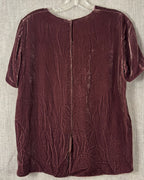 52 - Vince Burgundy Blouse Size S — photo 2: back view