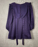 71 - Diab'less Purple Lace Dress Size S2 — photo 2: back view