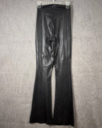 Commando Faux Leather Flared Leggings Size M — back