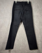 JAG Jeans Black Straight-Leg Five-Pocket Jeans Size 10 — back