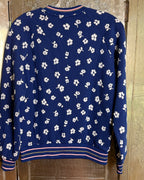 90 - & Other Stories Paris Chérie Blue Pullover Sweater Size EUR 34 (US 4) — photo 2: back view