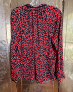101 - Whistles Black and Red Blouse Size UK 14 (EU 42, US 10) — photo 2: back view