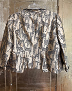 137 - Dianne Keesee Giraffe-Print Jacket — photo 2: back view
