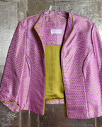 136 - Dianne Keesee Pink Jacket and Top Set — photo 2: front view