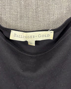 Brand and Size Tag view of Ballinger Gold Scoop-Neck T-Shirt