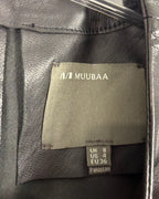 Brand and Size Tag view of Muubaa Colina Leather T-Shirt Dress Size US 4 (UK 8, EU 36)