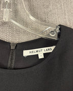 Brand and Size Tag view of Helmut Lang Long-Sleeve Shift Dress Size 2
