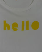 Brand and Size Tag 02 view of Kerri Rosenthal Hello Cotton T-Shirt Size S